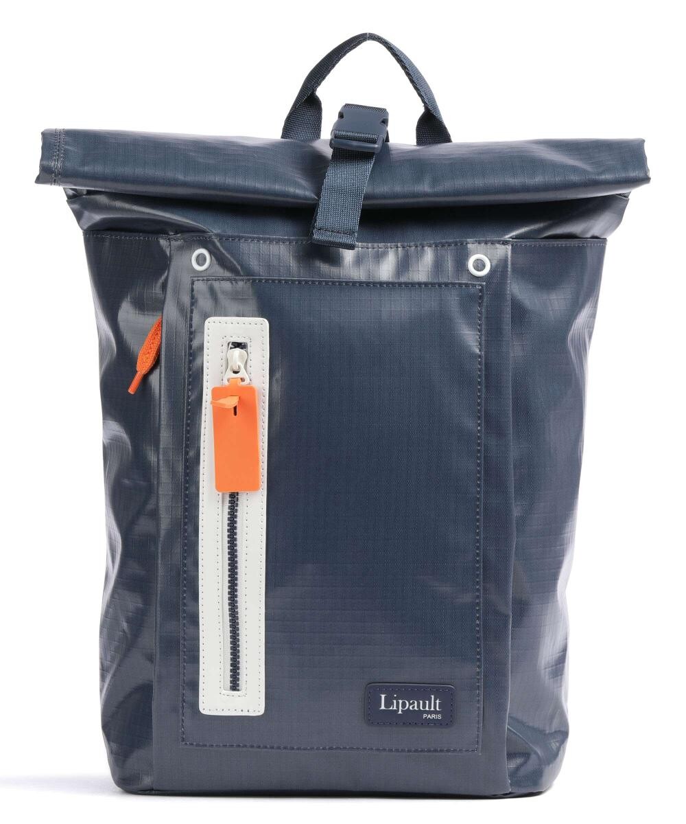 

Рюкзак Design Lab Rolltop из полиуретана Lipault, синий