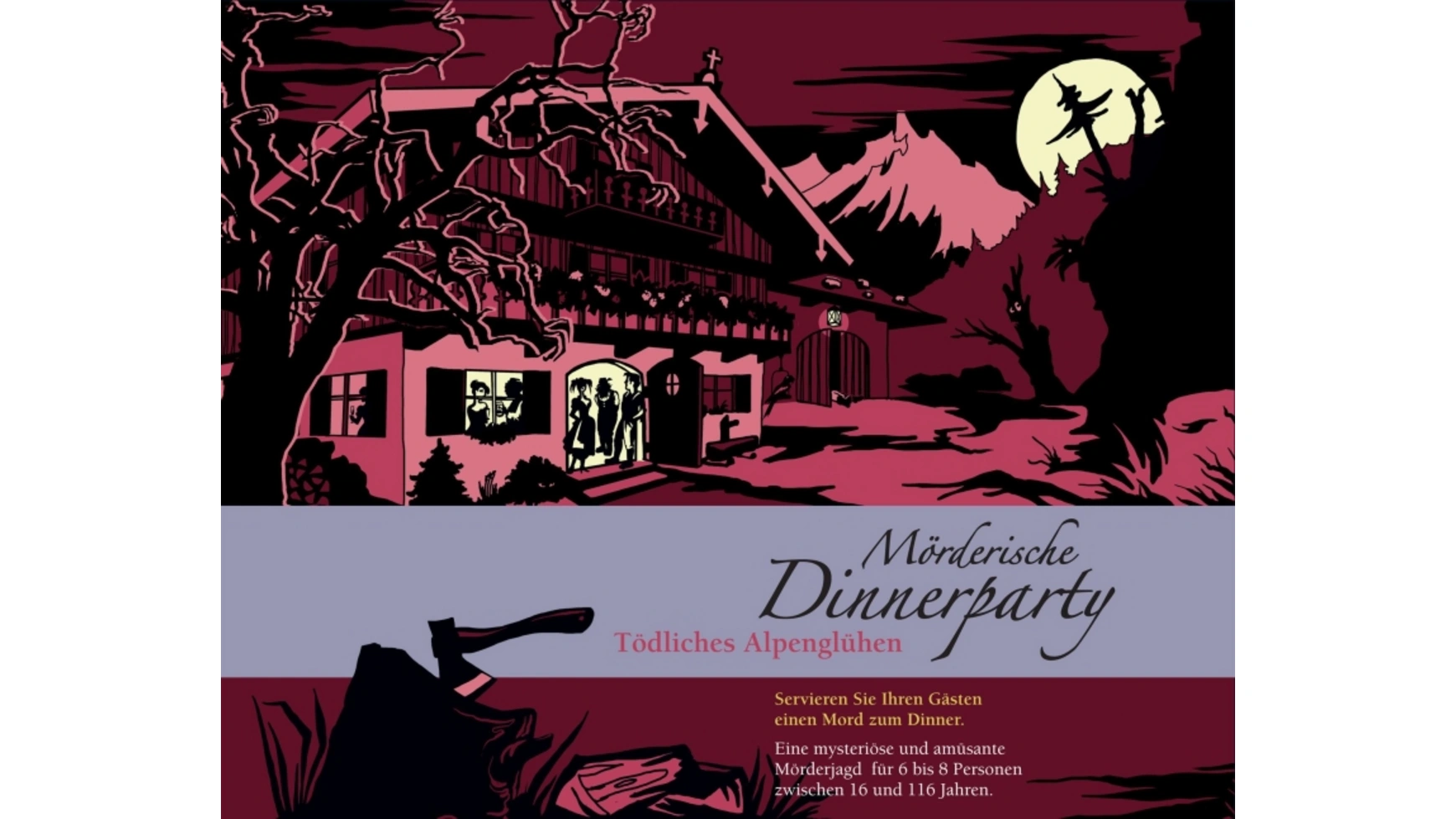 Blaubart Verlag Murderous Dinner Party – Deadly Alpenglow Ролевая игра
