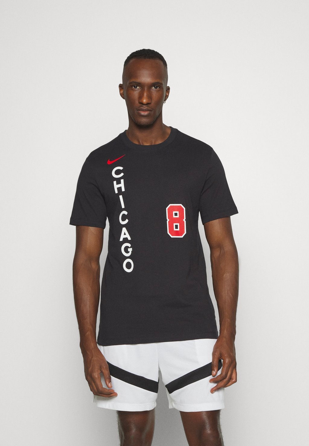 

Team Nba Chicago Bulls City Edition Tee Nike, черный