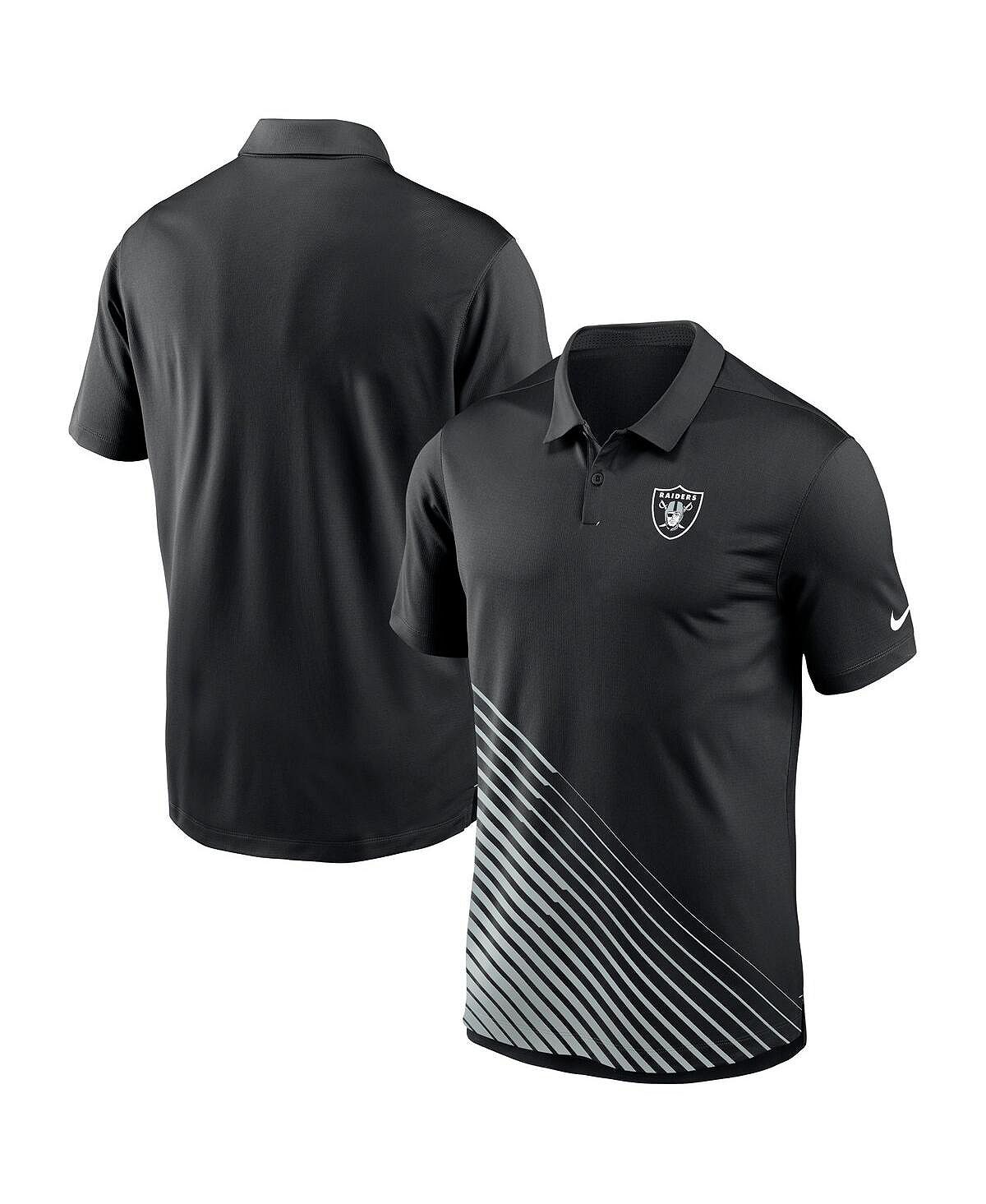 Мужская черная рубашка-поло Las Vegas Raiders Vapor Performance Nike коньки bauer vapor 3x int 4 fit 2
