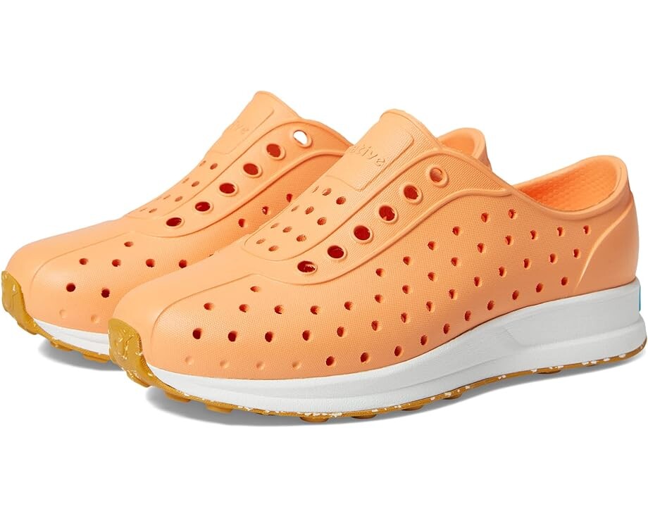 

Кроссовки Native Shoes Robbie, цвет Papaya Orange/Shell White/Mash Speckle Rubber