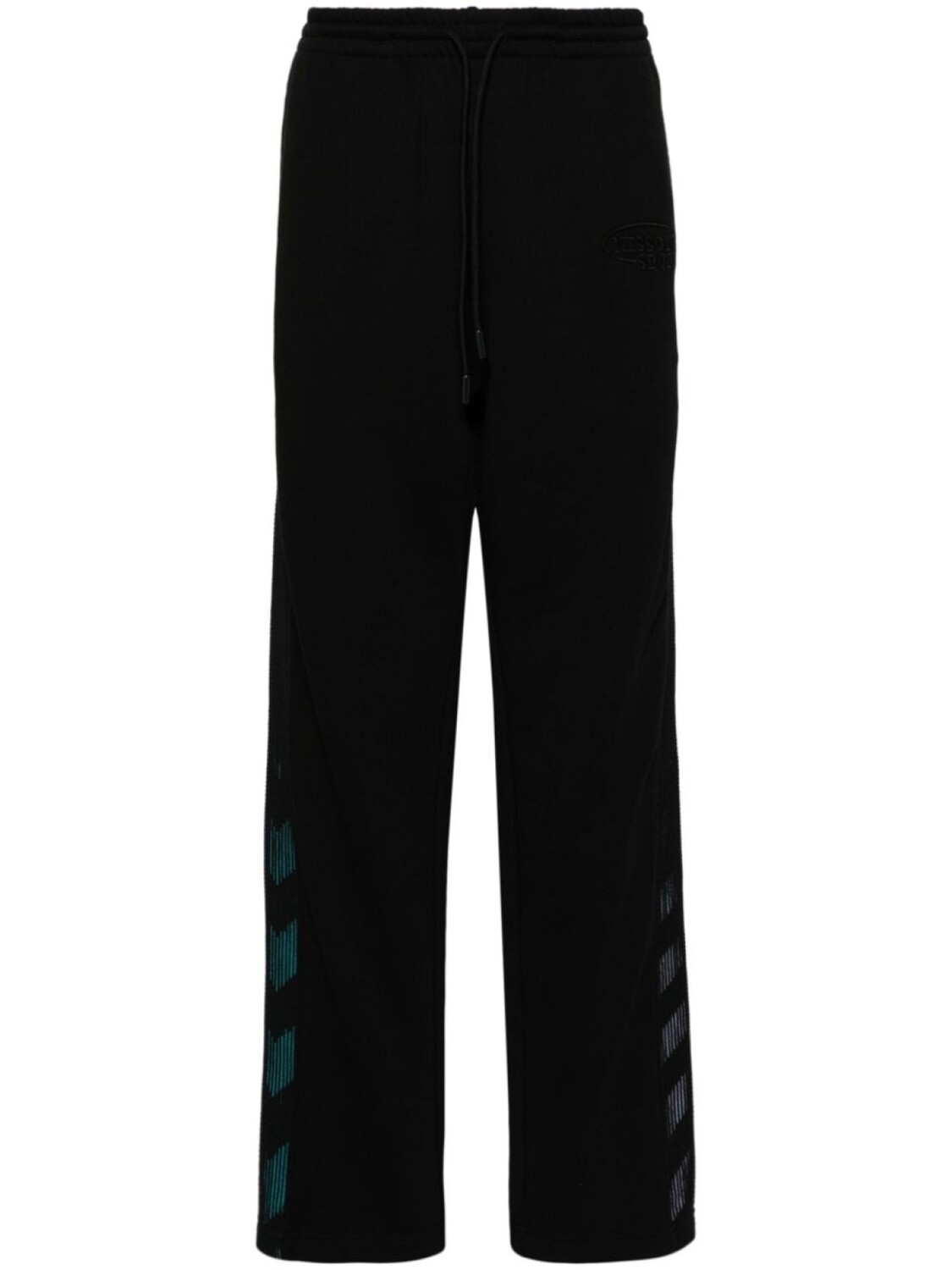

Missoni спортивные брюки с трикотажными вставками, черный