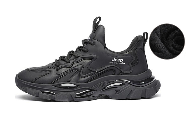 

Кроссовки Jeep Lifestyle Shoes Men Low-top Black, черный