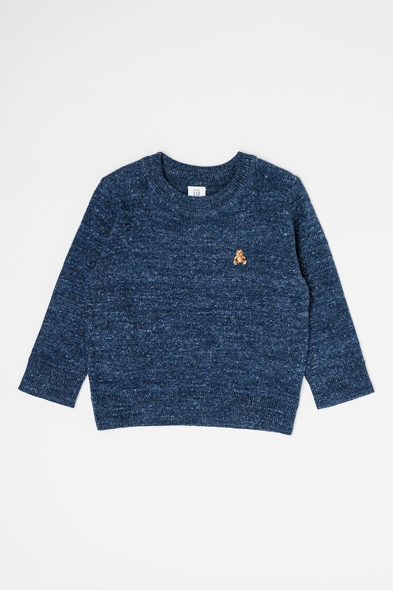 

Свитер с овальным вырезом Gap, синий