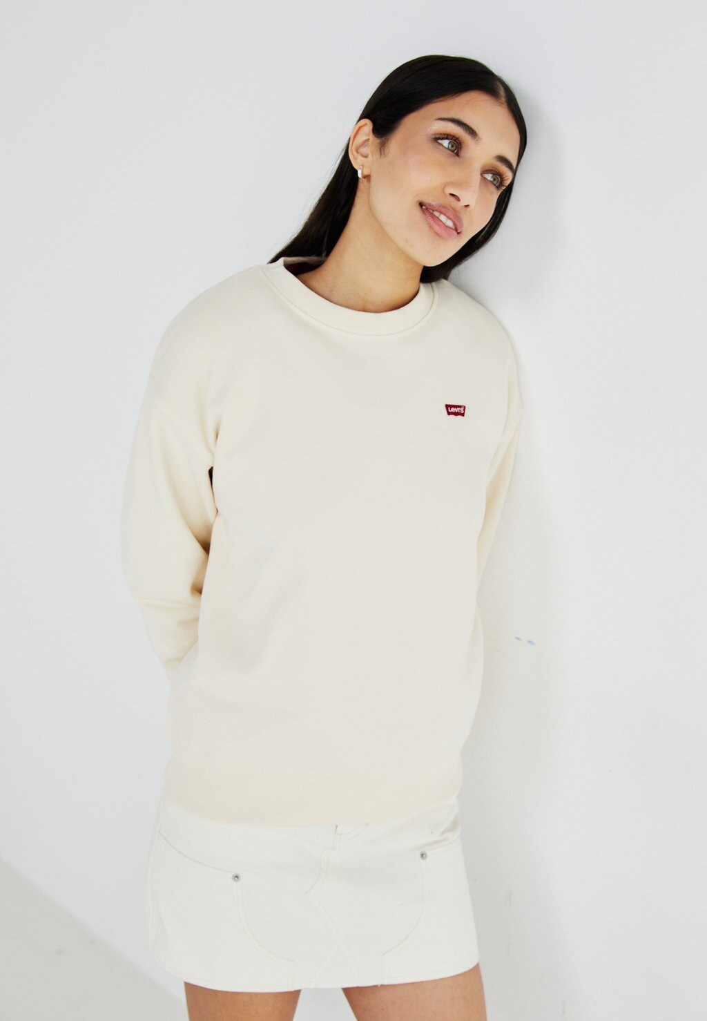 

Толстовка Standard Crew Levi's, цвет pearled ivory