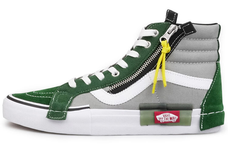 

Туфли для скейтбординга Vans SK8 HI унисекс зеленый