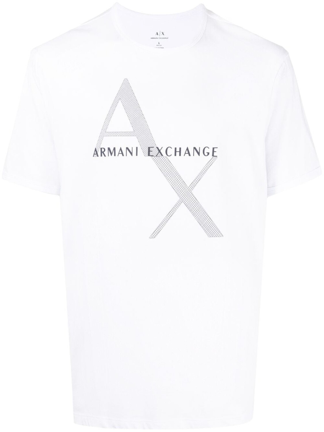 

Armani Exchange футболка с логотипом, белый