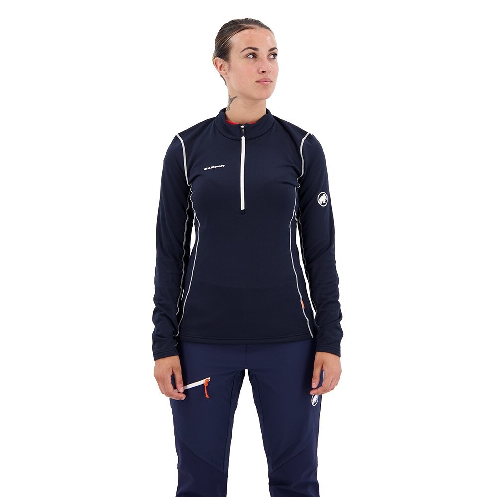 

Свитер Mammut Aenergy Half Zip Crew Neck, синий