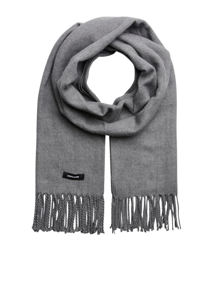 

Шарф Jack & Jones Breiter Strick Winter Halstuch JACSOLID, серый