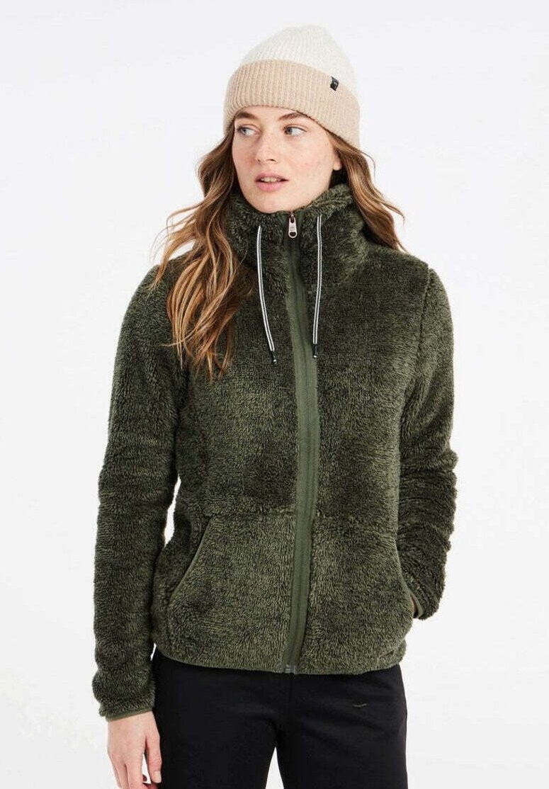 

Флисовая куртка FULL ZIP RIRI Protest, цвет botanic green