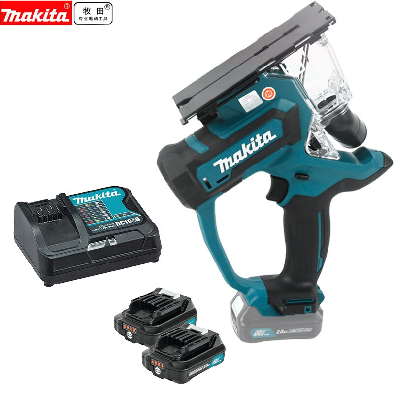 Циркулярная пила электрическая Makita SD100DSAJ + два аккумулятора 12V/2.0Ah