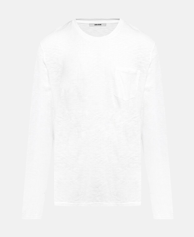 

Топ с длинными рукавами Zadig&Voltaire, белый