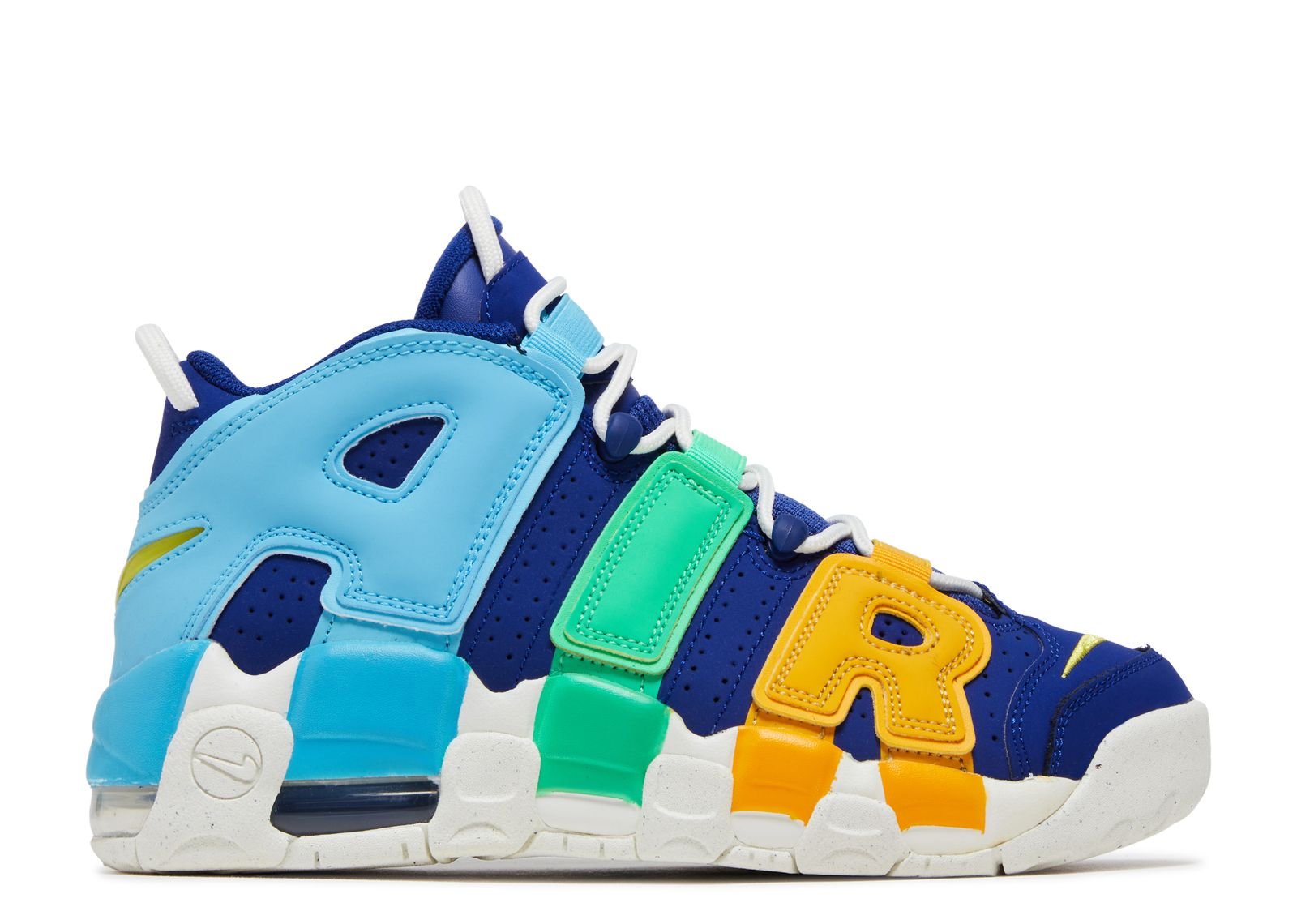 

Кроссовки Nike Air More Uptempo Gs 'Kaleidoscope', синий