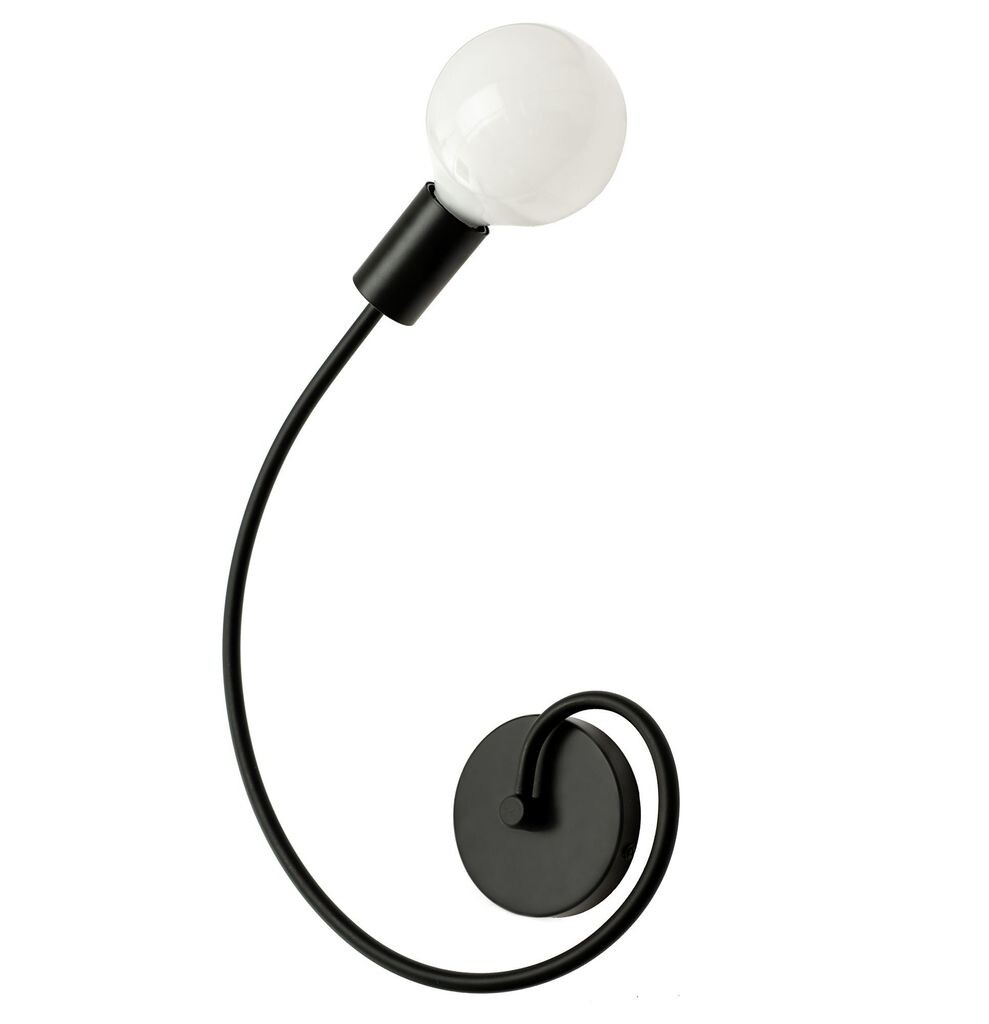 

Настенный светильник Toollight App743-1W Loft Ball, 1 источник света E27, 23X38см Toolight, черный