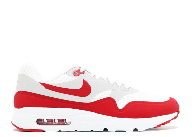 

Кроссовки Nike AIR MAX 1 ULTRA ESSENTIAL 'VARSITY RED', белый
