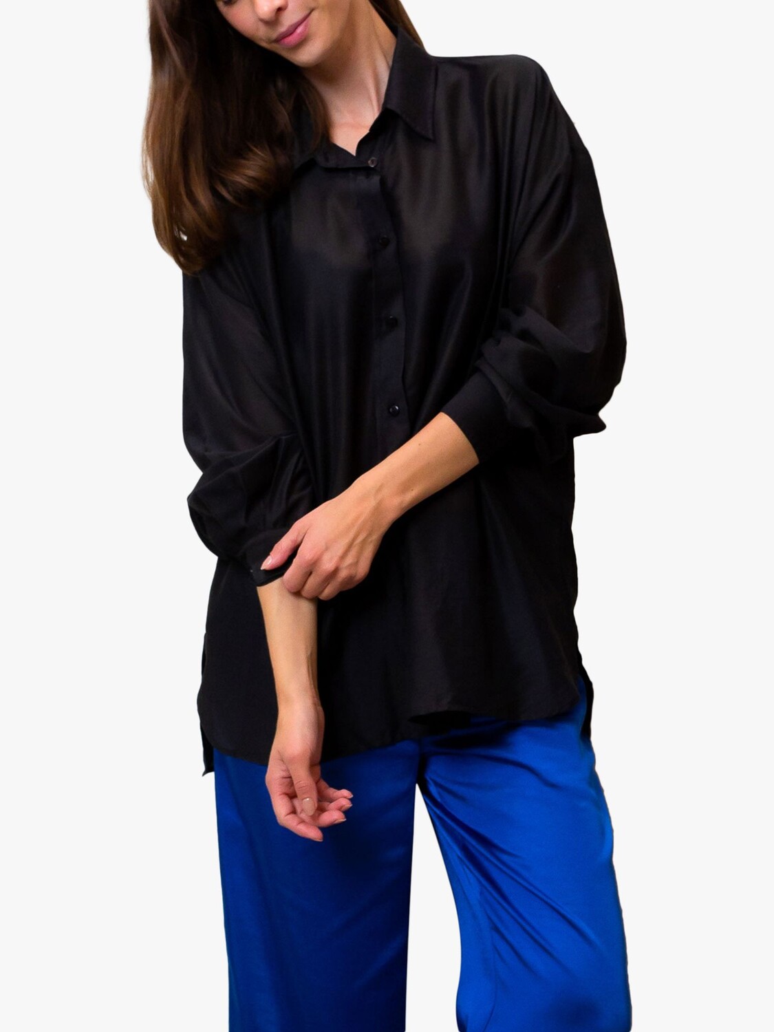 

Рубашка с длинным рукавом Lollys Laundry Nola, черная