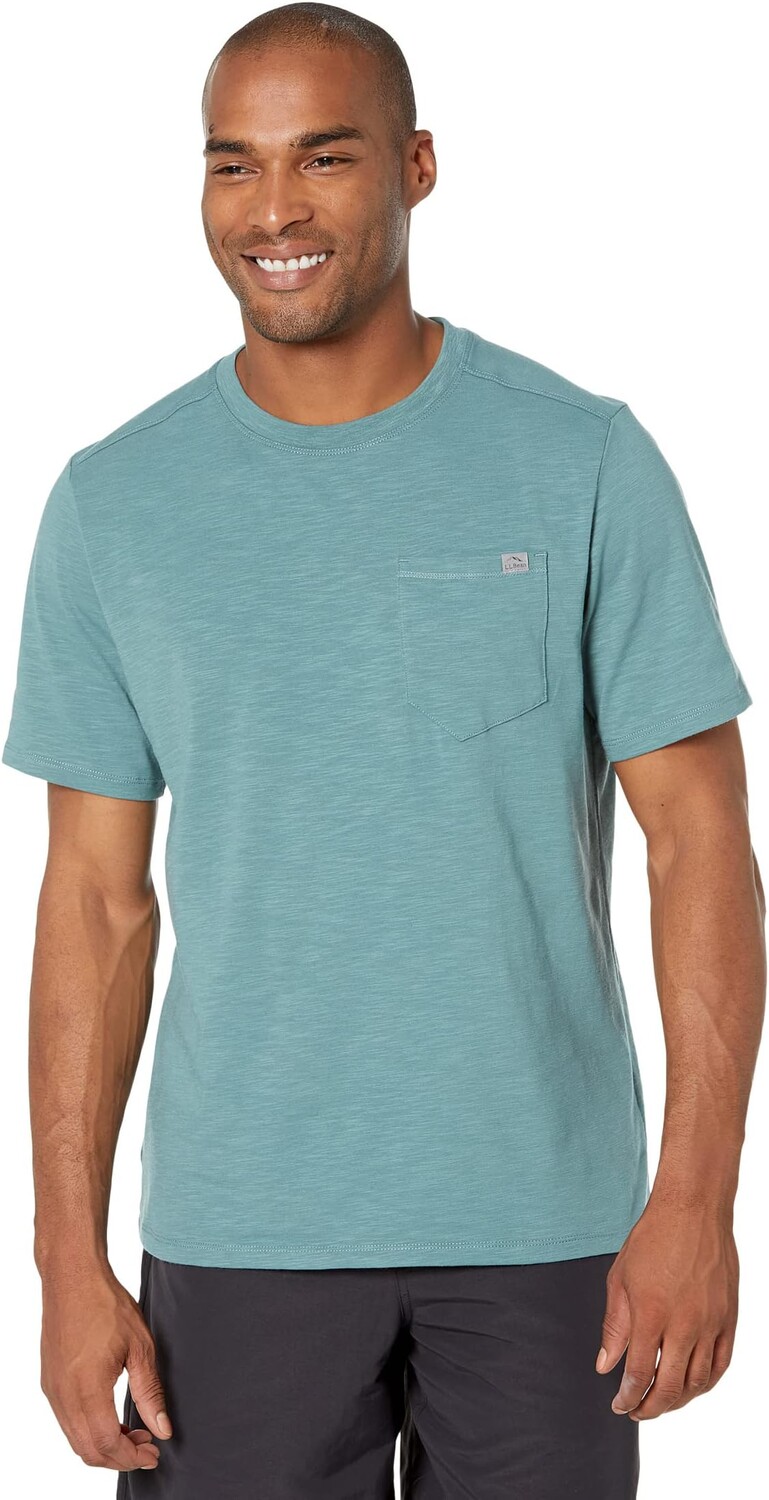

Футболка Explorer Slub с коротким рукавом L.L.Bean, цвет Soft Spruce