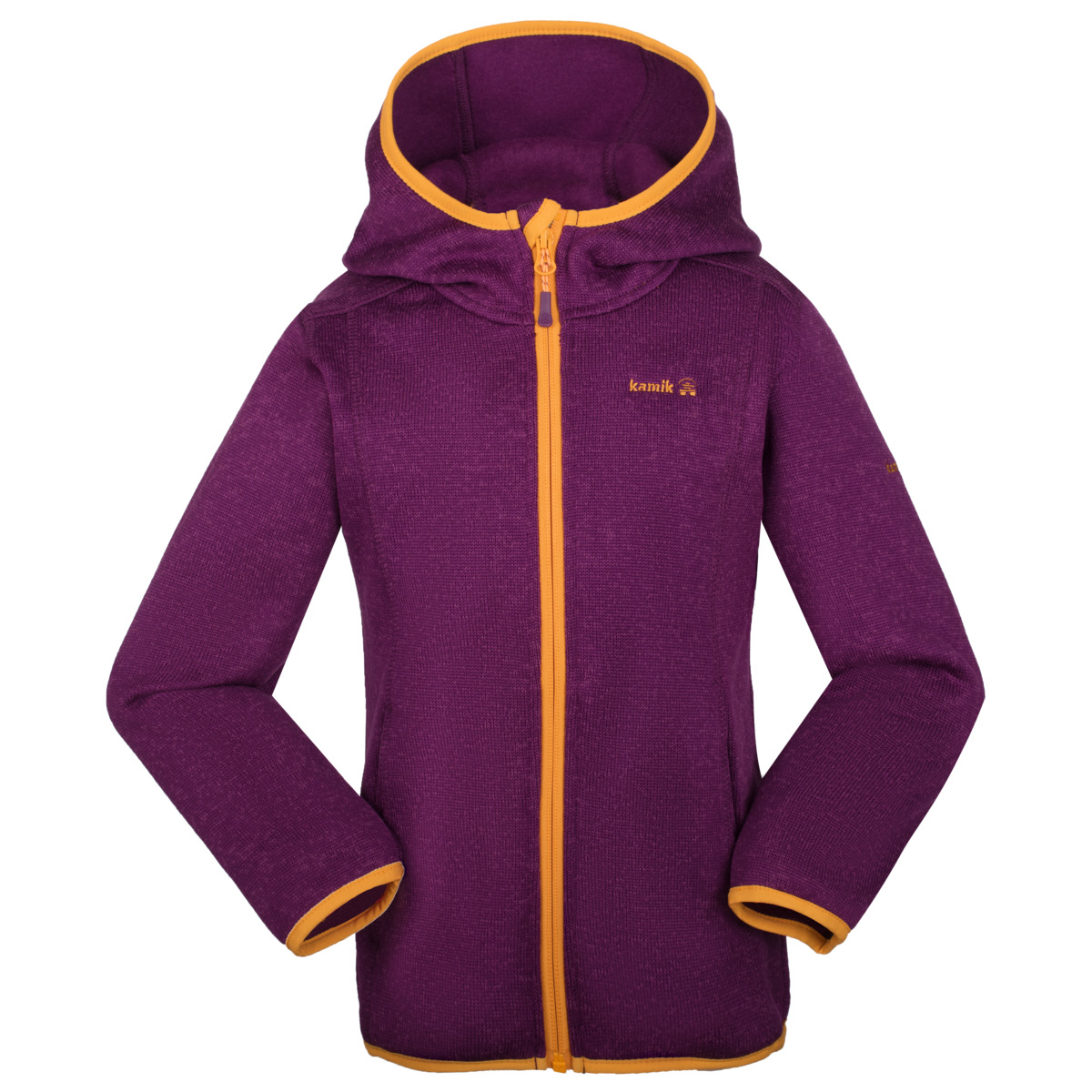Флисовая куртка Kamik DAKOTA, фиолетовый флисовая куртка strickfleece kamik цвет lagoonlagune