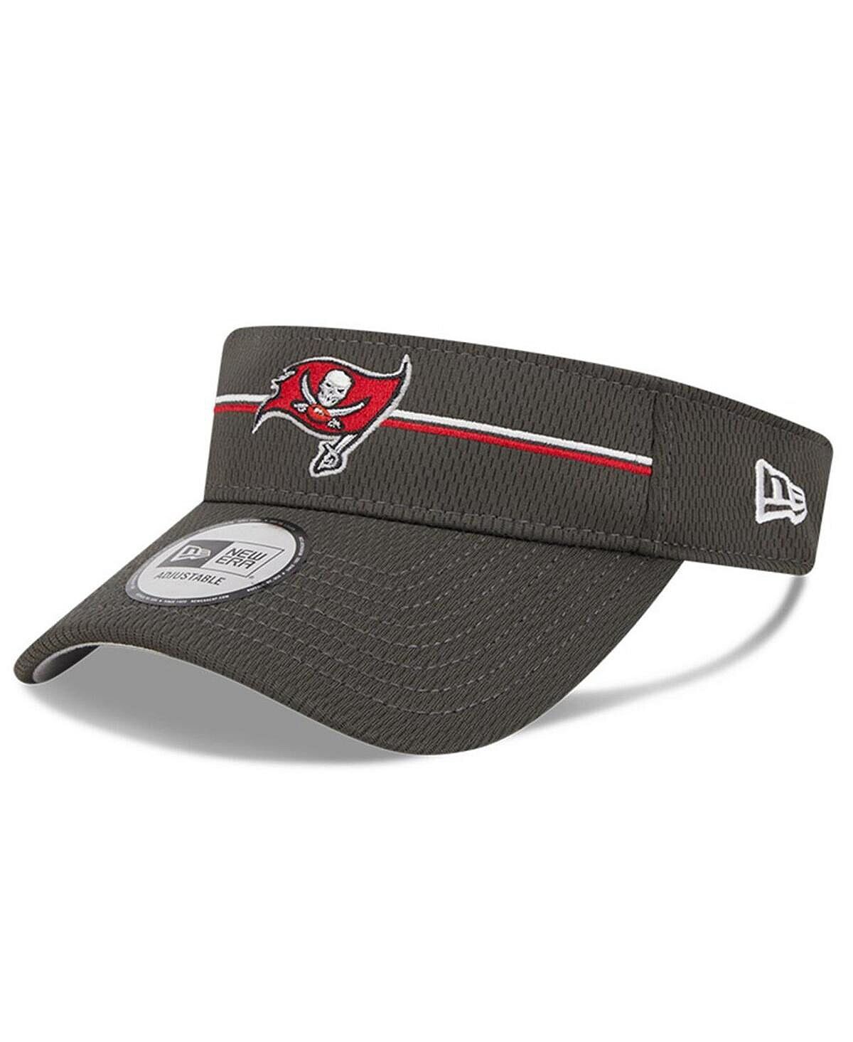 

Мужские оловянные бейсболки Tampa Bay Buccaneers 2023, тренировочный лагерь НФЛ, регулируемый козырек New Era