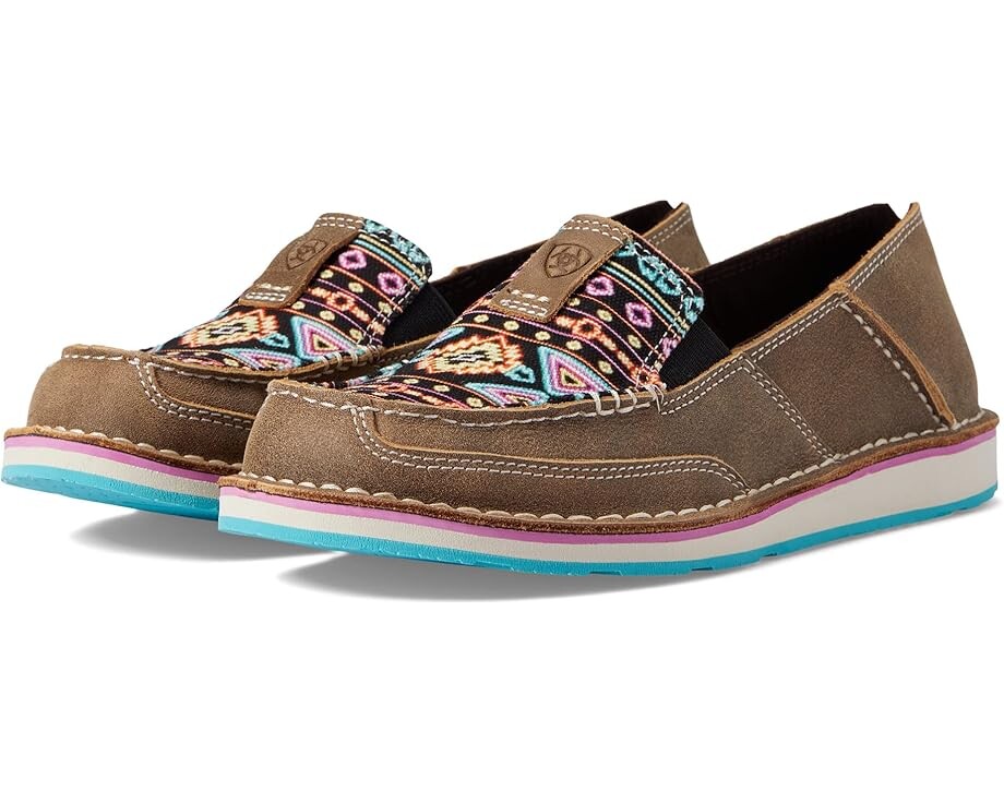 

Лоферы Ariat Cruiser, цвет Brown Bomber/Neon Lights