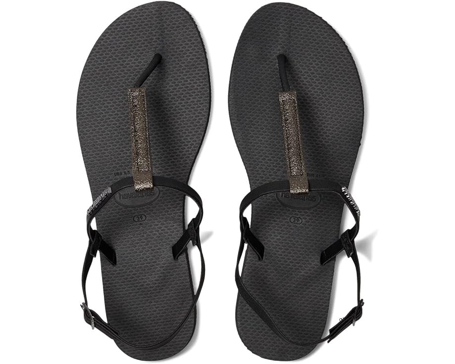 

Сандалии Havaianas You Rio Flip Flop Sandal, черный