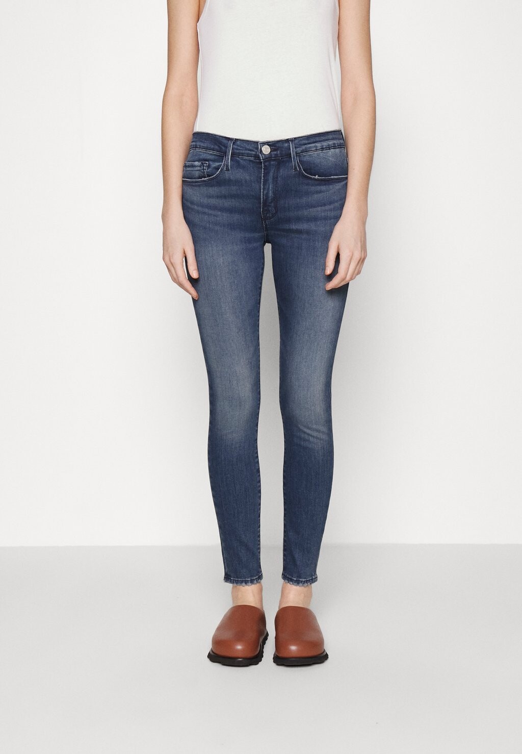 

Джинсы Skinny Fit FRAME, темно-синий