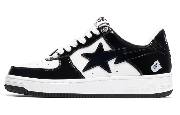 

Кроссовки A Bathing Ape Bape Sta, черно-белый