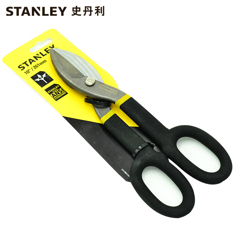 Stanley STANLEY 7-дюймовые ножницы по металлу, ножницы для проволочной сетки, ножницы из нержавеющей стали 14-569-22