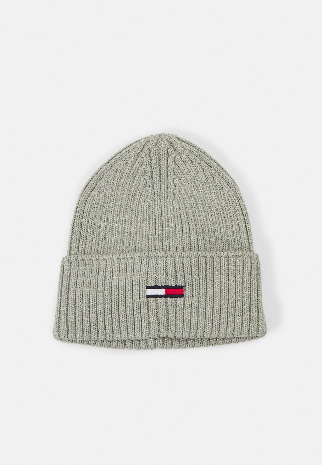 

Шапка-бини FLAG BEANIE UNISEX Tommy Jeans, блеклая ива