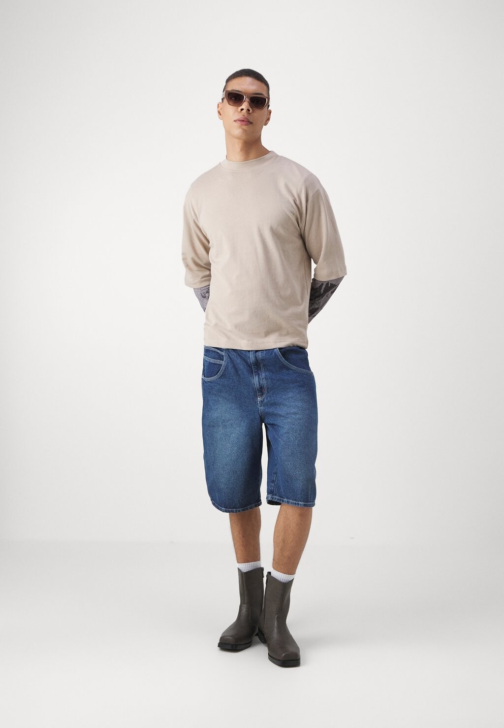 

Джинсовые шорты BDG Urban Outfitters, полоскание джинсовой ткани Carpenter
