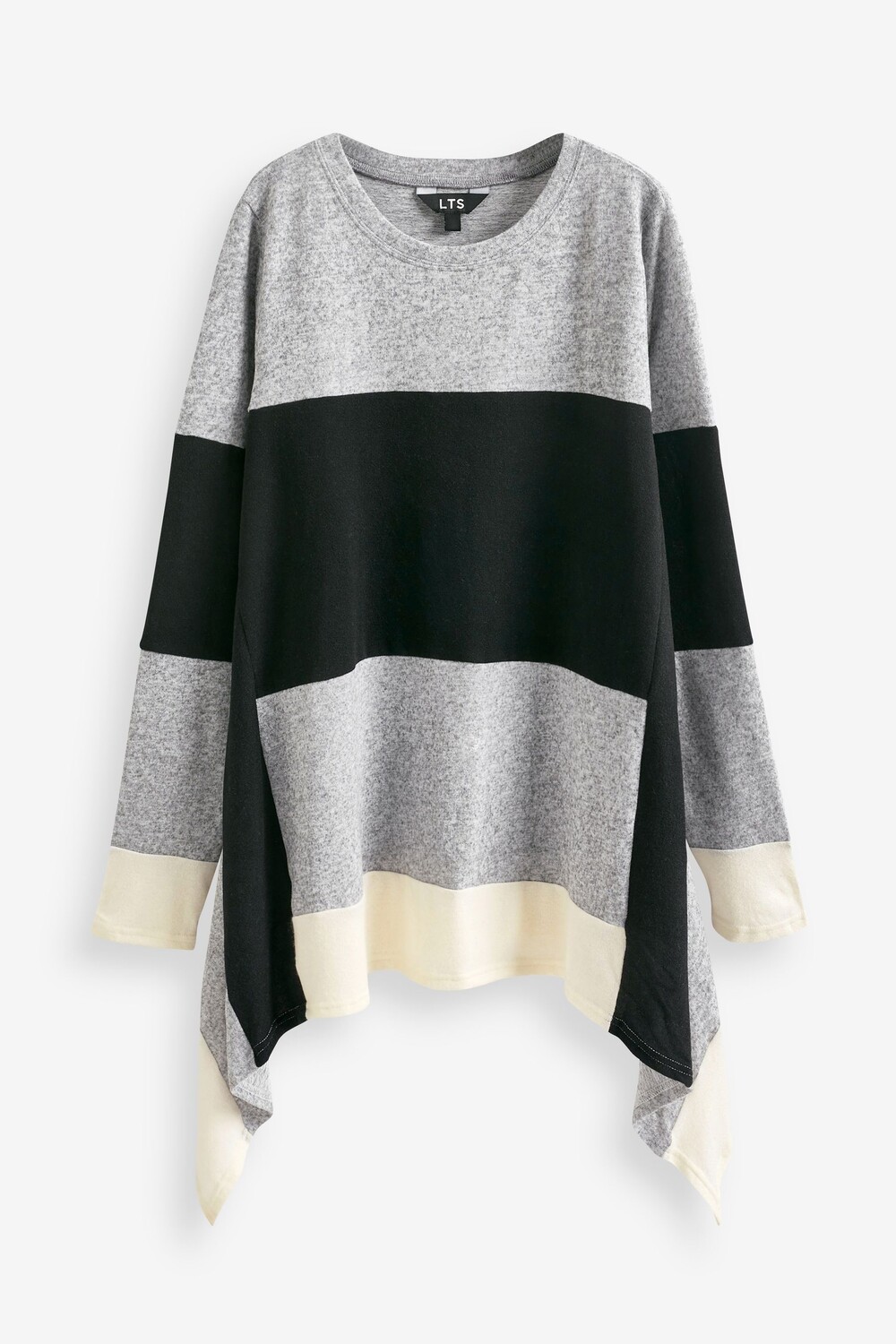 

Вязаный топ с длинными рукавами Long Tall Sally, серый