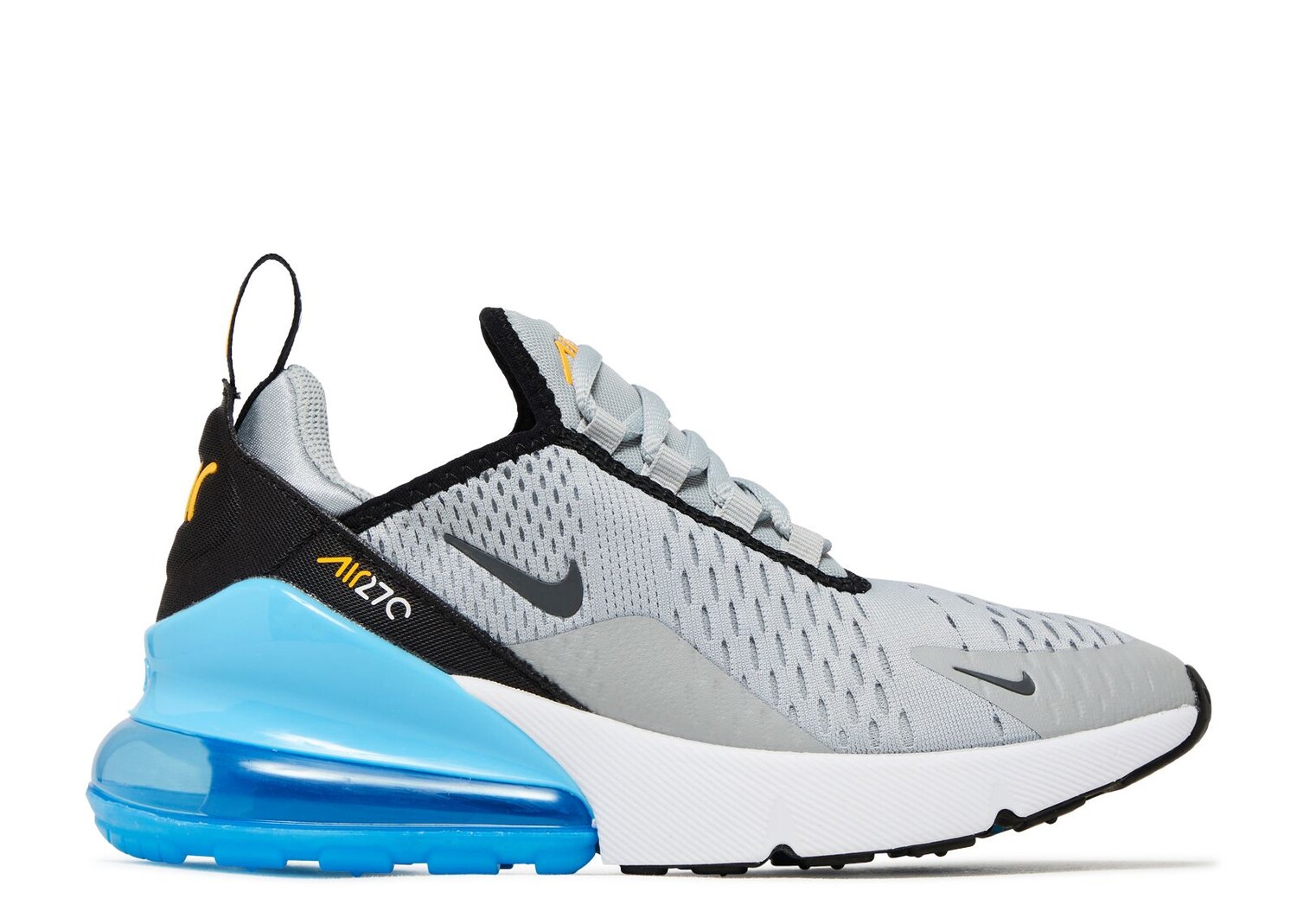 

Кроссовки Nike Air Max 270 Gs 'Light Smoke Grey Baltic Blue', серый