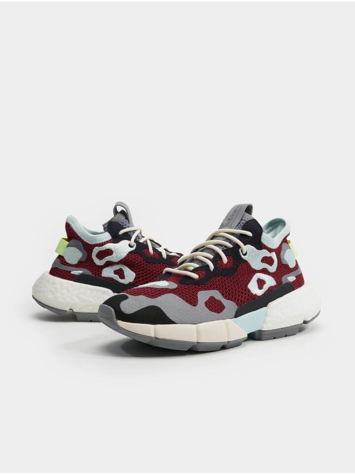 

Кроссовки на шнуровке adidas, цвет collegiate burgundy