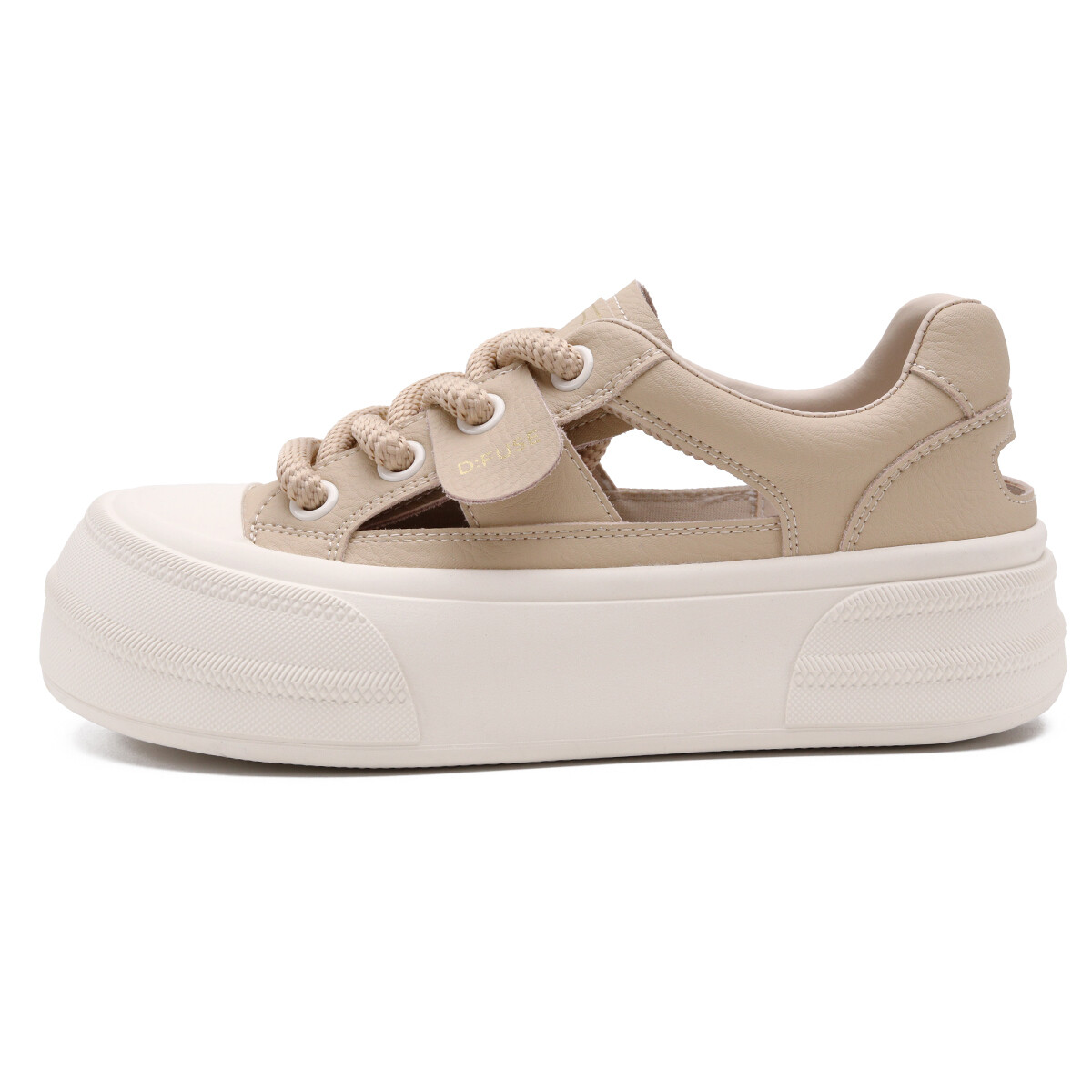 

Кроссовки D:FUSE SCANDINAVIA Skateboarding Shoes Women's Low-top, бежевый
