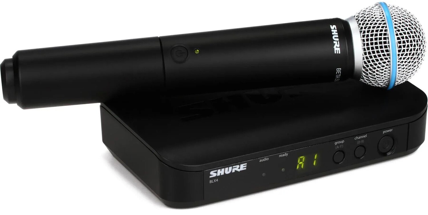 

Беспроводная ручная микрофонная система Shure BLX24/B58 — диапазон J11