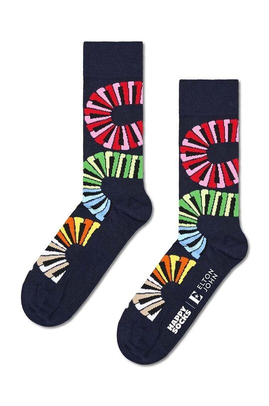 

Носки Piano Notes из коллаборации с Elton John Happy Socks, темно-синий
