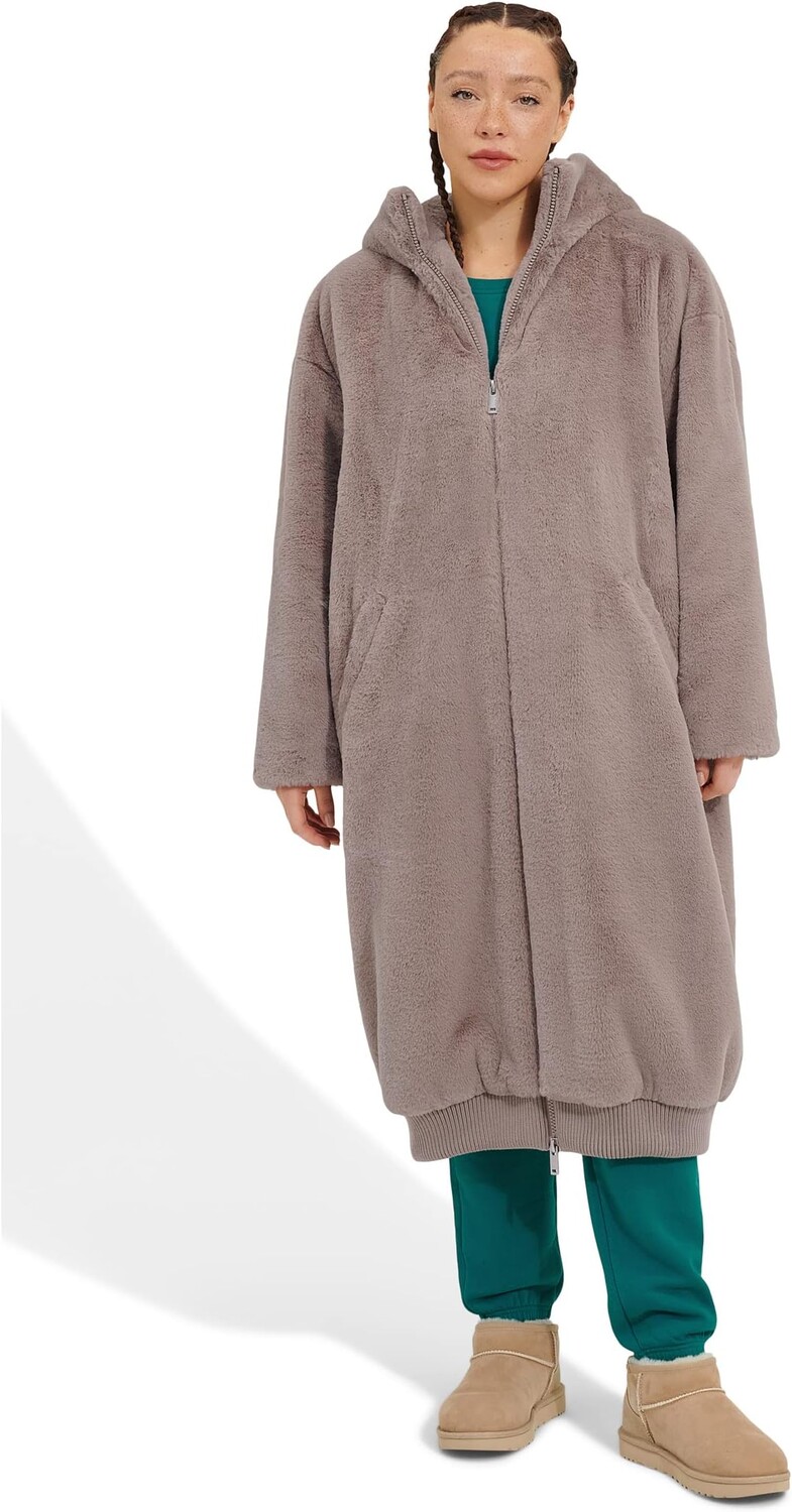 

Куртка Koko Oversized Faux Fur Coat UGG, цвет Wolf Grey