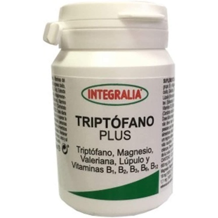 Триптофан Плюс с магнием, валерианой и витаминами B Integralia 50 капсул