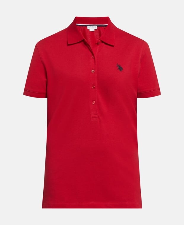 

Рубашка-поло ORGANIC U.S. Polo Assn., красный