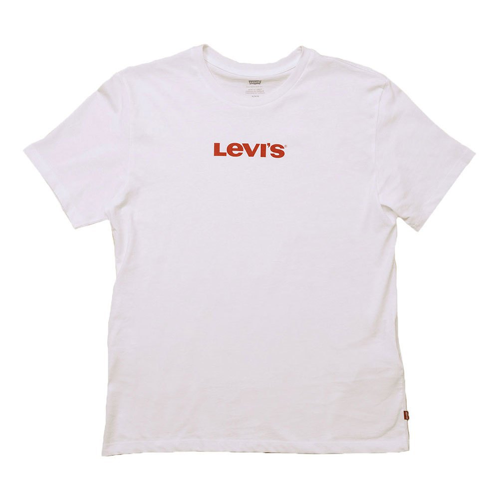 Футболка Levi´s Unisex Housemark Graphic, белый футболка levi s skate graphic box tee unisex красный черный