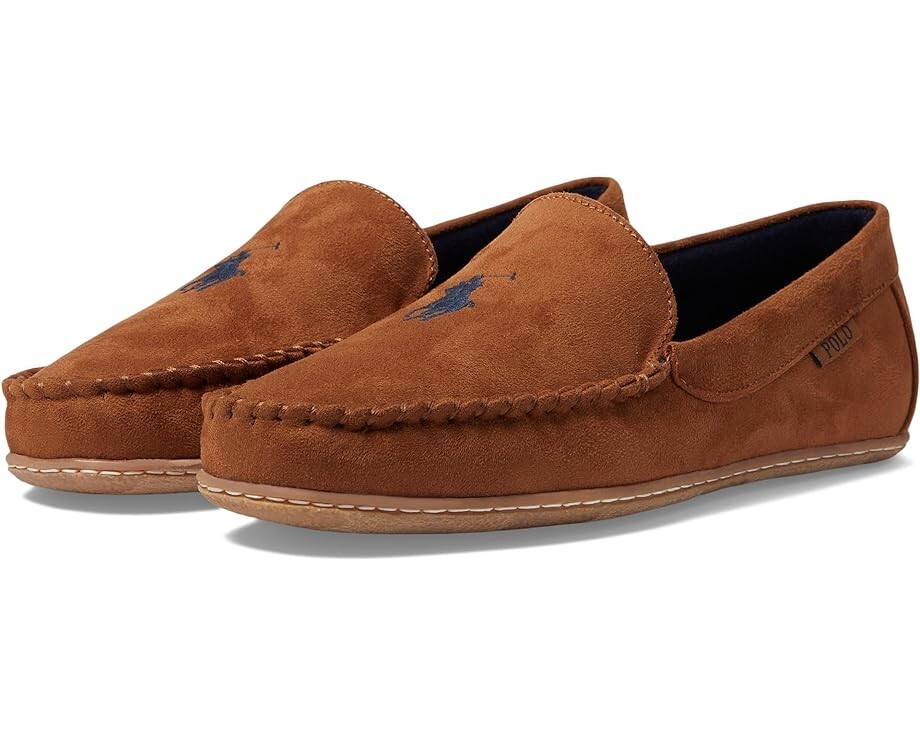 

Кроссовки Polo Ralph Lauren Collins Moccasin Slipper, цвет Snuff