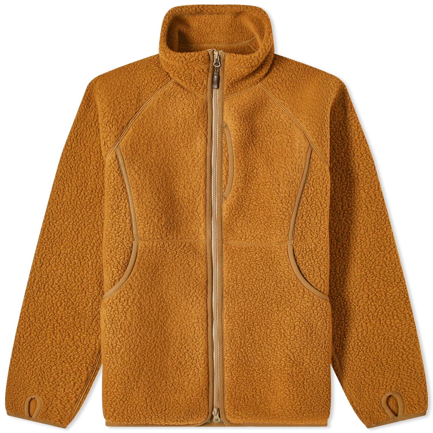 

Куртка Snow Peak Thermal Boa Fleece, коричневый