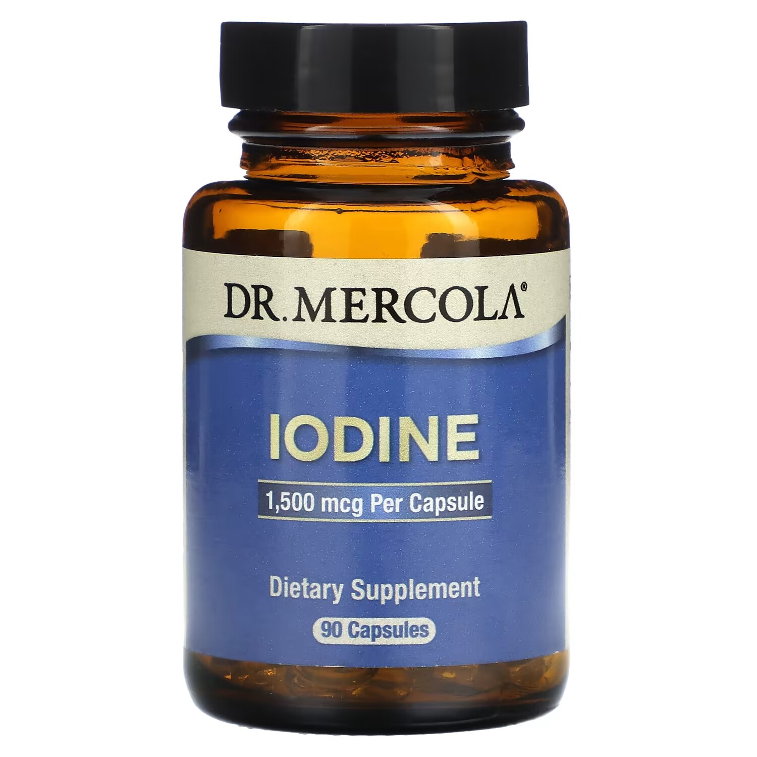 

Пищевая добавка Dr. Mercola Йод, 90 капсул
