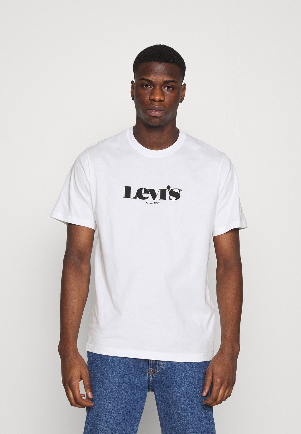 

Футболка с принтом Levi's, белый
