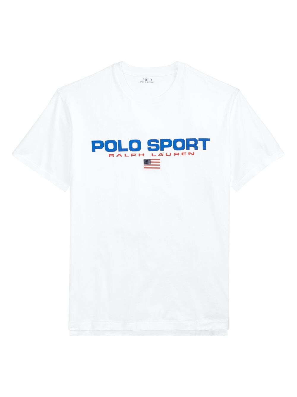 

Спортивная футболка поло классического кроя Polo Ralph Lauren, белый