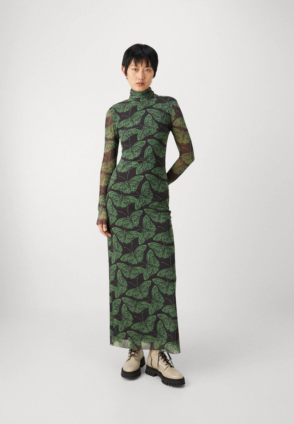 

Платье макси Stieglitz FYA DRESS, зеленый