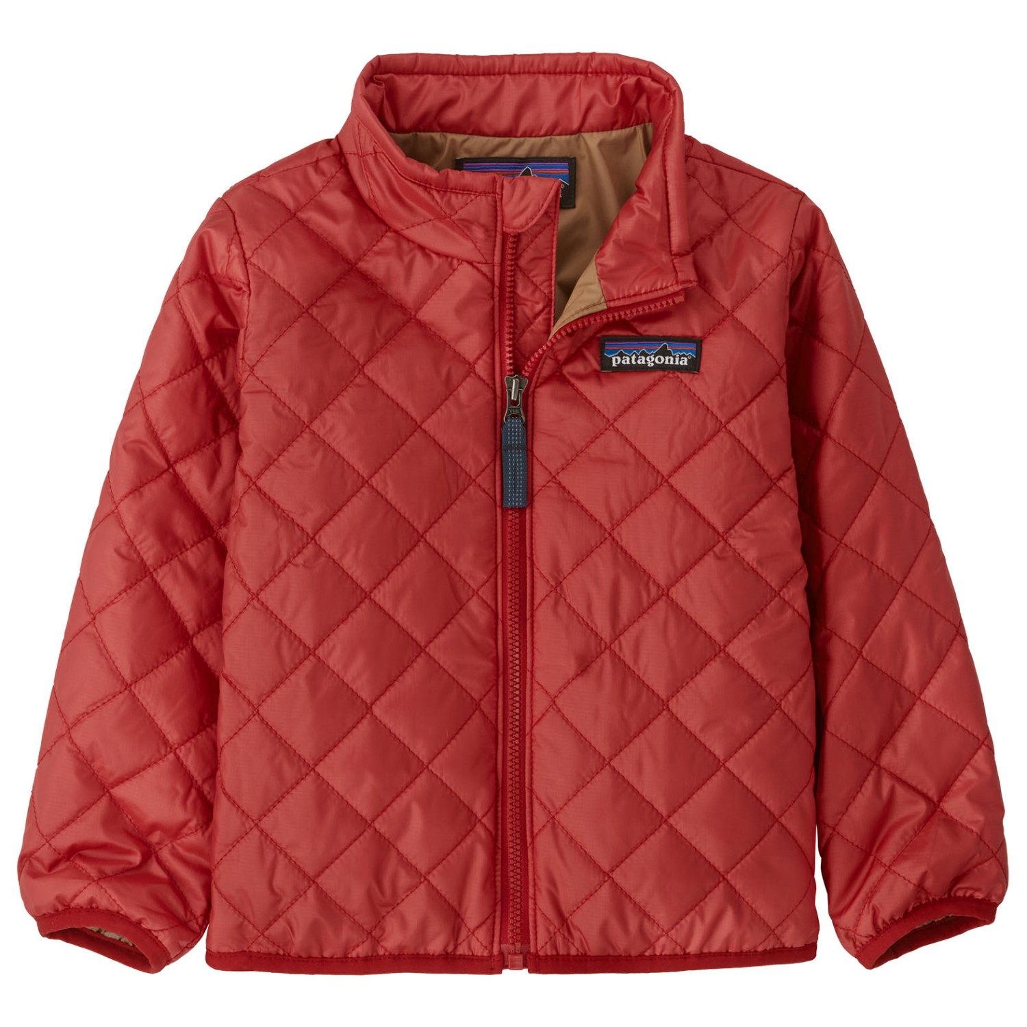 Куртка из синтетического волокна Patagonia Baby Nano Puff, цвет Touring Red цена и фото