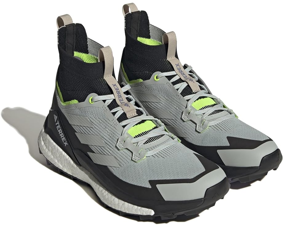 Походная обувь adidas Outdoor Terrex Free Hiker 2, цвет Wonder Silver/Wonder Silver/Lucid Lemon
