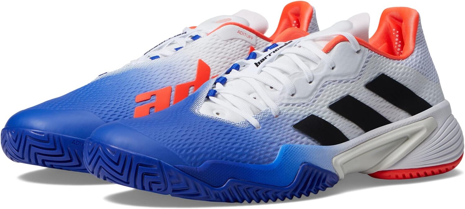 

Кроссовки Adidas Barricade, цвет Lucid Blue/Black/Solar Red