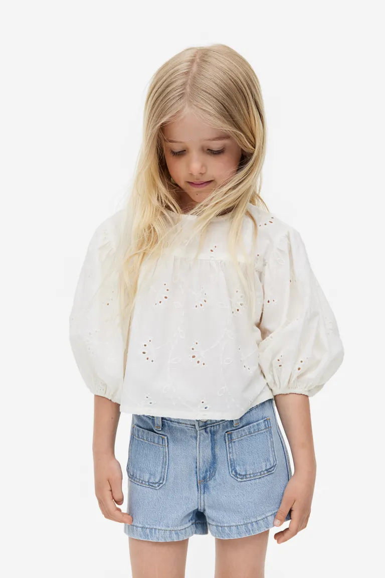 

Джинсовые шорты H&M, синий